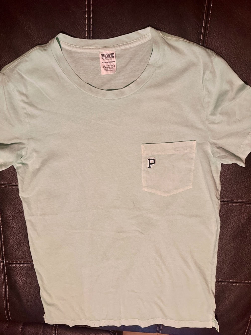 Victoria Secret Pink New Lime Green Shirt